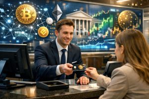 erfahren sie, wie kryptowährungen zunehmend in traditionelle finanzsysteme integriert werden und welche auswirkungen dies auf die globale finanzlandschaft hat.